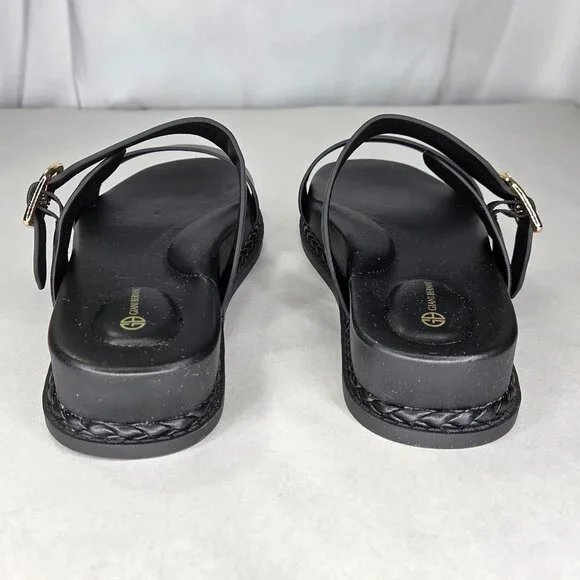 Giani Bernini Women's Gianaa Memory Foam Double Band Footbed Sandals - Picture 4 of 7